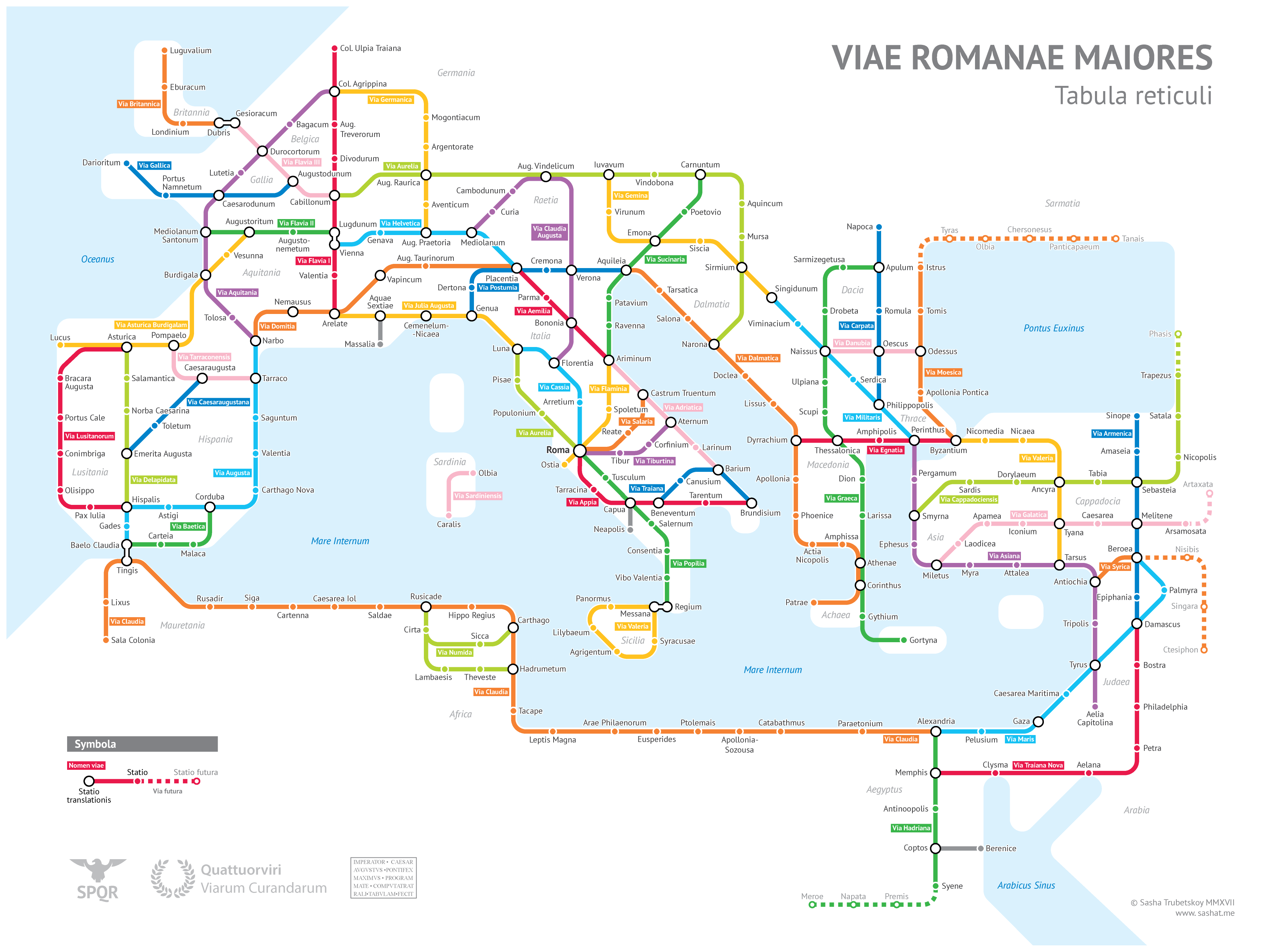 Tu je i Duklja: Rimski putevi predstavljeni kao linije metroa